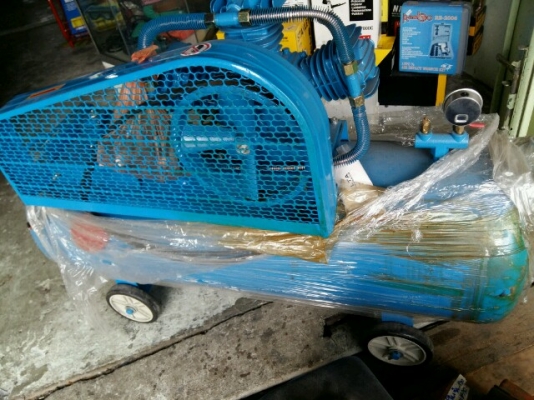 ปั้มลม Delta 2 HP 3สูบ มือหนึ่ง no มอเตอร์ ถัง 160 ลิตร