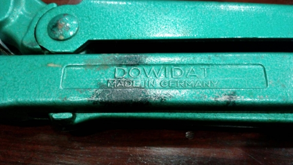 ขายคอม้าDOWIDAT Made in Germany. ขนาดปากจับ3"งานใหม่เก่าเก็บ