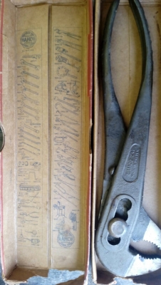 ขายคีมปากขยายBahco Made in Sweden.งานเก่าเก็บ