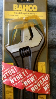 ขายประแจเลื่อนรุ่นสลับปากได้ BAHCO ergo8072  10" MADE IN SWEDEN.