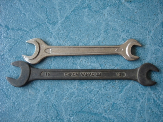 ประแจปากตาย HEYCO made in Germany มือสอง 2 อัน