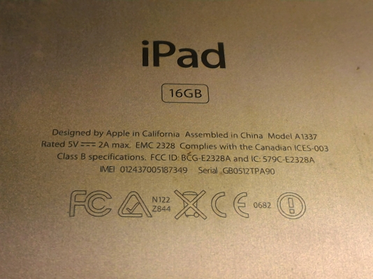 แท็บเล็ต  ipad 1  16G Wifi + 3G ใส่ซิมได้ มือสองสภาพดีมาก ติดฟิลม์ใส พร้อมสายชาร์ทหน้าจอระบบสัมผัสขนาด 9.7&rdquo;