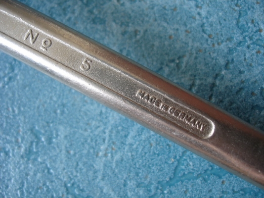 ประแจแหวน made in W - Germany มือสองสภาพดี 22/20