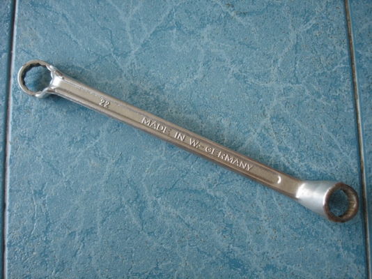 ประแจแหวน made in W - Germany มือสองสภาพดี 19/22