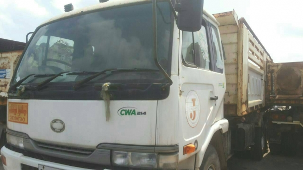 ขายรถดั้มแม่ลูก NISSAN UD CW 214M ขายรถดั้มแม่ลูก NISSAN UD CW 214M