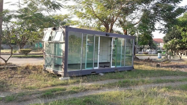 ขายตู้ออฟฟิต ขนาด 20 ฟุต  ตกแต่งแล้ว