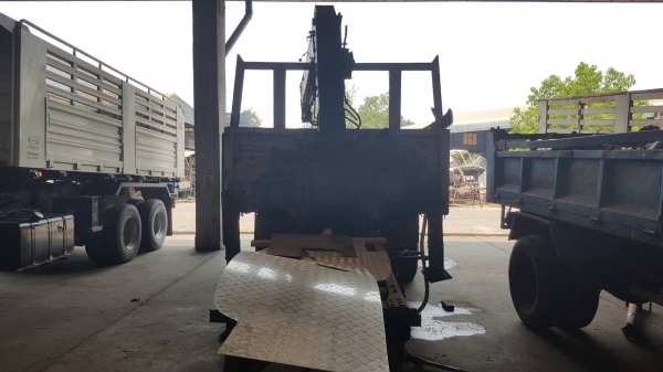 ขาย 10 ล้อ เพลาเดียว HINO FL176 ไม่มีหัวเก๋ง ติดเครน TADANO Super Z 360 ท้อง V 4 ปลอก เครื่อง EH700 168 แรงม้า เกียร์ HO เอกสารเล่มทะเบียนครบ