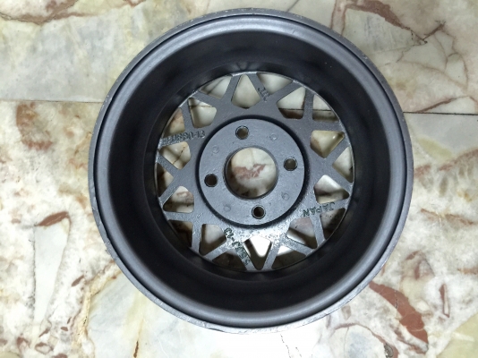 ขายแม็กซ์ TURBO ขอบ 13" 4 รู 110 MIRA กว้าง 5.5" ญี่ปุ่นแท้