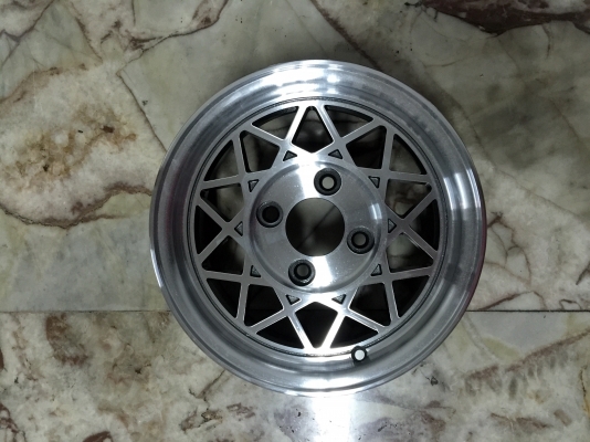 ขายแม็กซ์ TURBO ขอบ 13" 4 รู 110 MIRA กว้าง 5.5" ญี่ปุ่นแท้