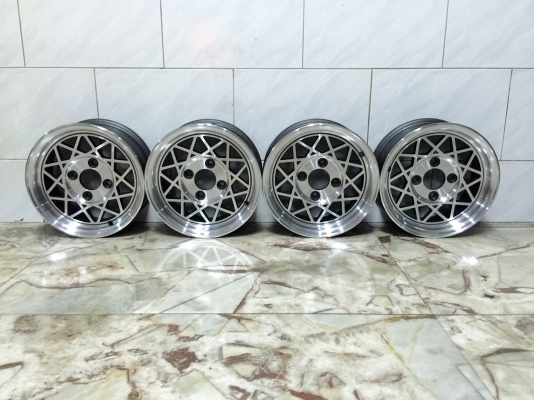 ขายแม็กซ์ TURBO ขอบ 13" 4 รู 110 MIRA กว้าง 5.5" ญี่ปุ่นแท้