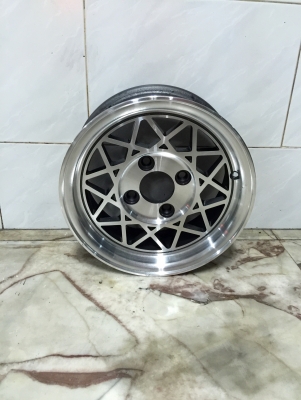 ขายแม็กซ์ TURBO ขอบ 13" 4 รู 110 MIRA กว้าง 5.5" ญี่ปุ่นแท้