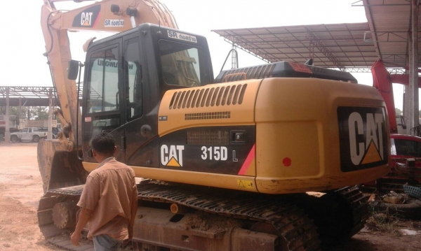 ขายรถแบคโฮ CAT 315D สวยชั่วโมงน้อยเอกสารทะเบียน