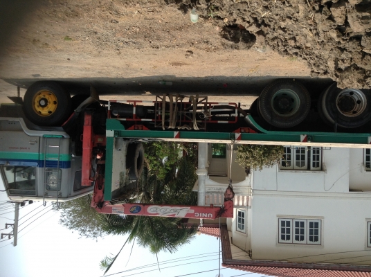 รถสิบล้อติดเครน