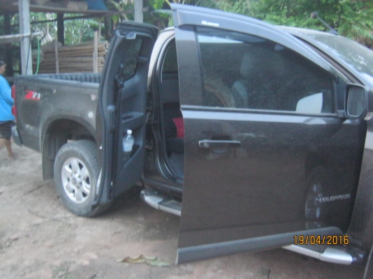 CHEVROLET COLORADO NEW X-CAB 2.5 LT Z71 สีเทา ปี พ.ศ.2556 (ค.ศ.2013)