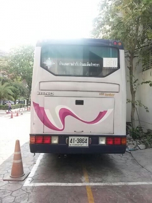 HINO บัส มือ 1 สวยเดิม คัสซี FC 4J HKZ เครื่อง Jo5c  ( 24 ที่นั่ง)