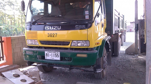ขาย10ล้อดั้ม ISUZU FXZ320 ปี48 แม่+ลูก สภาพงาม พร้อมเล่มครบ