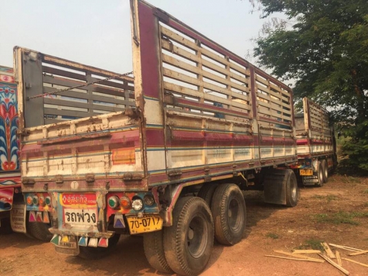 ขายรถสิบล้อ ISUZU DECA FXZ 320ปี50 พ่วงแม่ลูกไม่ดั้ม รถพร้อมใช้งาน