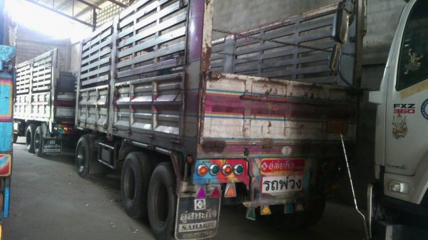 ขายรถสิบล้อ ISUZU DECA FXZ 320ปี50 พ่วงแม่ลูกไม่ดั้ม รถพร้อมใช้งาน