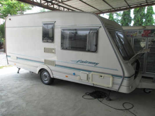 รถบ้าน CARAVAN FAIRWAY 460 TOP MODEL UK ยาว 21 ฟุต