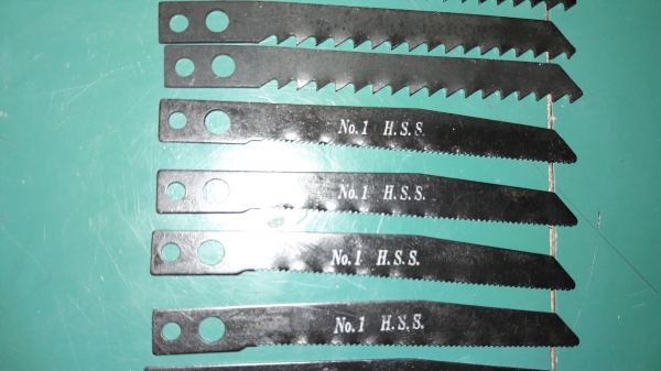 ขายใบเลื่อยจิ๊กซอ15ใบ งานเก่าเก็บญี่ปุ่น