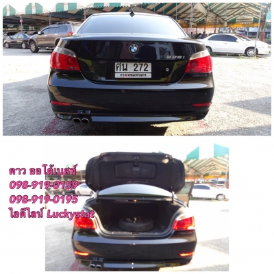 BMW SERIES 5 520iSE E60 2.4 AT ปี 2006 โทร. 0989190195 ดาว.ออโต้เบสท์.