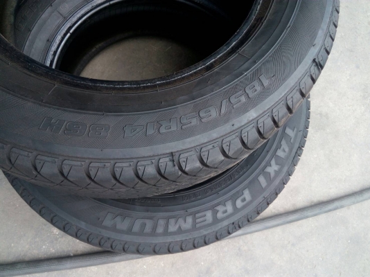 185/65R14 BRIDGESTONE TAXXI PREMIUM ปี14 มี 2 เส้น tel.081-427-3941 ไอดีไลน์  0814273941