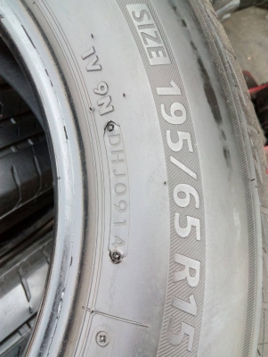 195/65R15  BRIDGESTONE ECOPIA EP200 ปี14 ชุด 4 เส้น tel.081-427-3941 ไอดีไลน์  0814273941