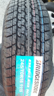 ขายยางใหม่245/70/16 ปี 16 BRIDGESTONE DUELER 840 1/เส้น4xxx