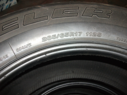 ยาง 265 65 R17 ปี 12