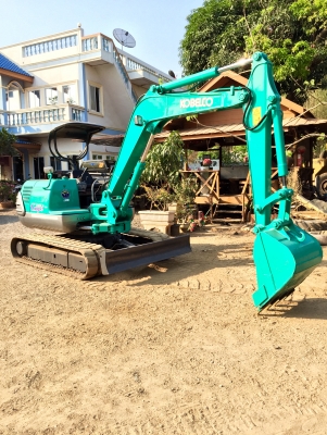 KOBELCO SK-045 ขนาดPC-45(คอลโทนสั้นปั๊มนิ้ว)รถเก่านอกมีเอกสาร☎️ติดต่อ 085-5632278 (ราคาต่อรองได้)