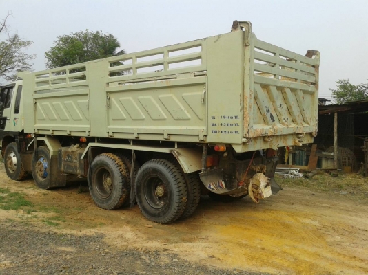 ขายรถดั้ม2เพลา HINO FM3M เครื่อง240แรง พาวเวอร์ ทิฟฟี่ สโลเดิม ภายในสวย แอร์เย็นฉ่ำ มีลำโพงลากพ่วง ยางใหม่สภาพดี เอกสารพร้อมโอน