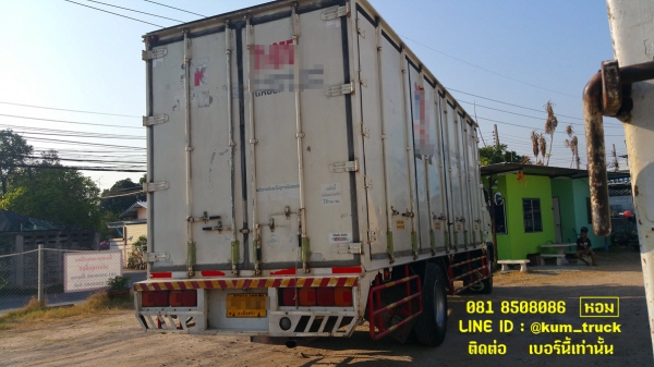 Hino 500 ปี51 ตู้สิบบานยาว 7.3เมตร