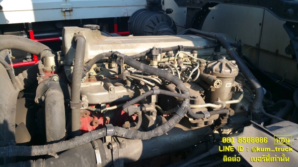 Hino 500 ปี51 ตู้สิบบานยาว 7.3เมตร