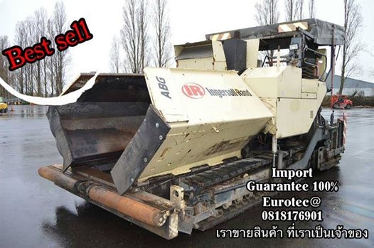 ขาย รถปูยาง อินเกอร์โซแลนด์ จำหน่าย รถ เครื่องจักร อุปกรณ์ทุกชนิด นำเข้า100\% ราคาถูก eurotec 0818176901