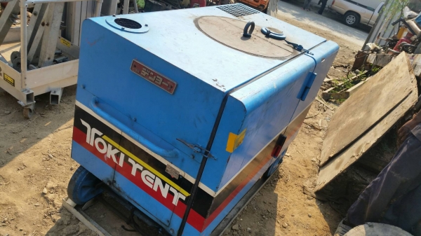 ตู้เชื่อม เครื่องเชื่อม พร้อมเครื่องปั่นไฟ เครื่งยนต์ดีเซล yanmar 1 สูบ พร้อมใช้งาน