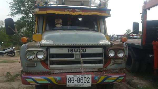 รถหกล้อหัวยาว isuzu  เครื่อง6BF 185 แรง เกียร์ร็อค สโลกลาง เครื่องดีคันซีสวย เอกสารครบ