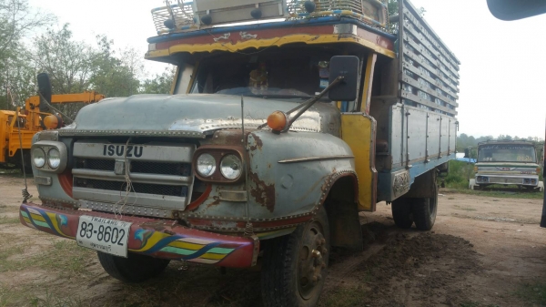 รถหกล้อหัวยาว isuzu  เครื่อง6BF 185 แรง เกียร์ร็อค สโลกลาง เครื่องดีคันซีสวย เอกสารครบ
