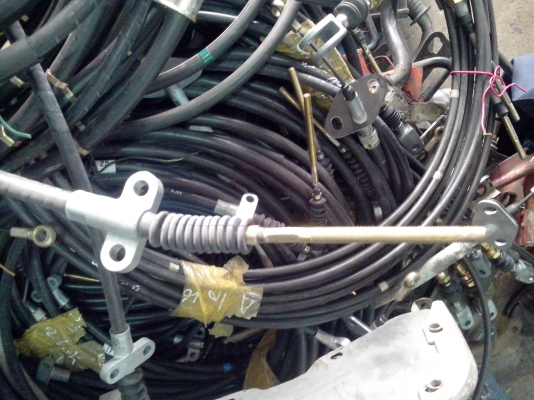 สายเบรคมือรถบรรทุกคละแบบ