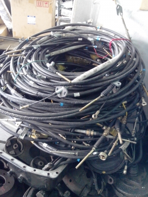 สายเบรคมือรถบรรทุกคละแบบ