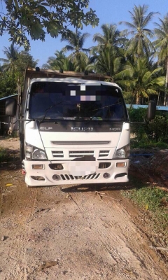 6 ล้อดั้ม 150 แรง ISUZU NQR70LY5 ปี 2550 รถห้างแท้เดิมๆ