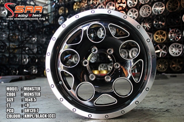 ล้อใหม่ MONSTER ขอบ16 6H139.7 ราคาพิเศษ