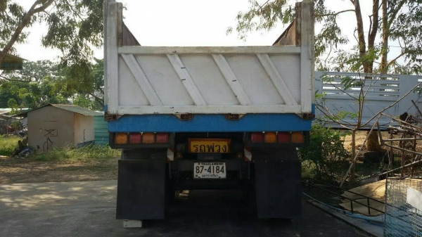 ขายลูกพ่วง สามเพลาแท้ กระบะเหล็กดั๊มสามมิตร รถปี 50