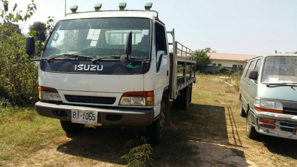 NER59L 4BD1 115แรง หัวการตูน รถวิ่งน้ำถัง ยาง5เมตร เครื่องฟคันชีสวย ยางดี6เส้น ภาษีเต็มพร้อนโอน