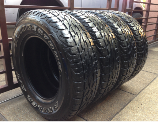 ยาง All Bridgestone 265 70 17 ปลายปี14 ดอกเต็ม ใช้ยาว ไม่มีปะ ราคาไม่แพง