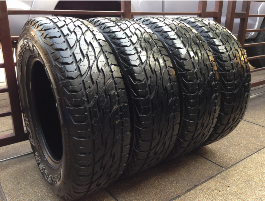 ยาง All Bridgestone 265 70 17 ปลายปี14 ดอกเต็ม ใช้ยาว ไม่มีปะ ราคาไม่แพง ยาง All Bridgestone 265 70 17 ปลายปี14 ดอกเต็ม ใช้ยาว ไม่มีปะ ราคาไม่แพง