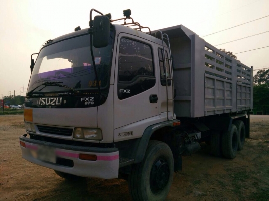 ขายรถบรรทุก ISUZU เครื่อง270 แรง ปี 45 กระบะดัมพ์สามมิตรเปลี่ยนแผงข้าง มีระบบลากพ่วง รถพร้อมใช้งาน