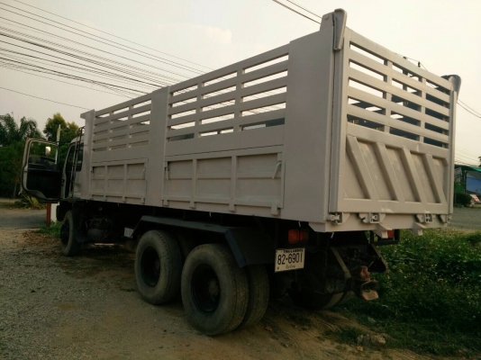 ขายรถบรรทุก ISUZU เครื่อง270 แรง ปี 45 กระบะดัมพ์สามมิตรเปลี่ยนแผงข้าง มีระบบลากพ่วง รถพร้อมใช้งาน