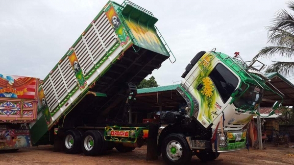 ขายรถบรรทุกพ่วง ISUZU FXZ360HP ปี56