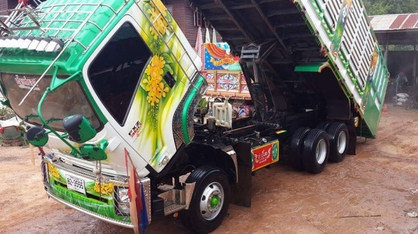 ขายรถบรรทุกพ่วง ISUZU FXZ360HP ปี56