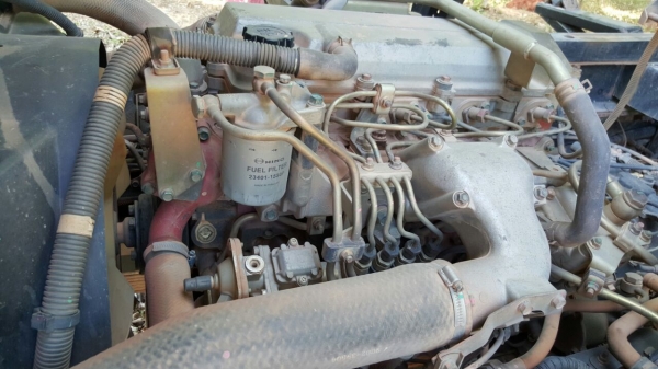 รถฮีโน่ 6 ล้อดั้ม FC4J 150 แรงม้า. ปี 49.  ( รถวิ่ง 25x,xxx กม. )    สนใจติดต่อ  081 - 6079515